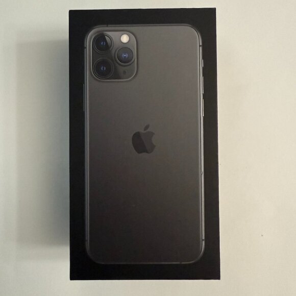 Apple iPhone Empty Box Original Apple Package Box Only And Inserts For 11 Pro - Picture 1 of 4